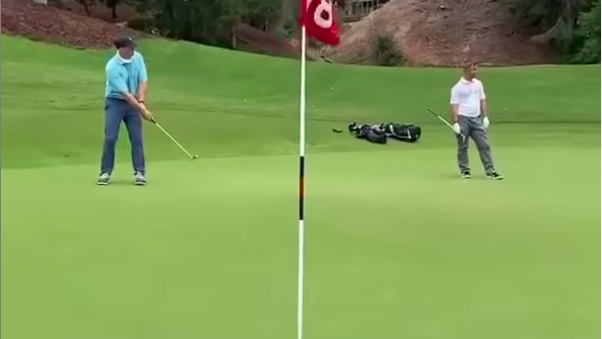 Did you know this rule about caddies standing on their player's putting line?